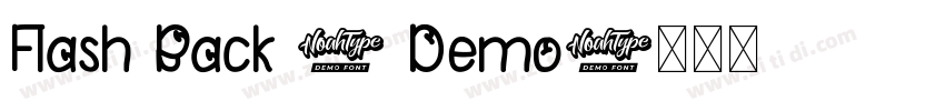 Flash Back - Demo字体转换